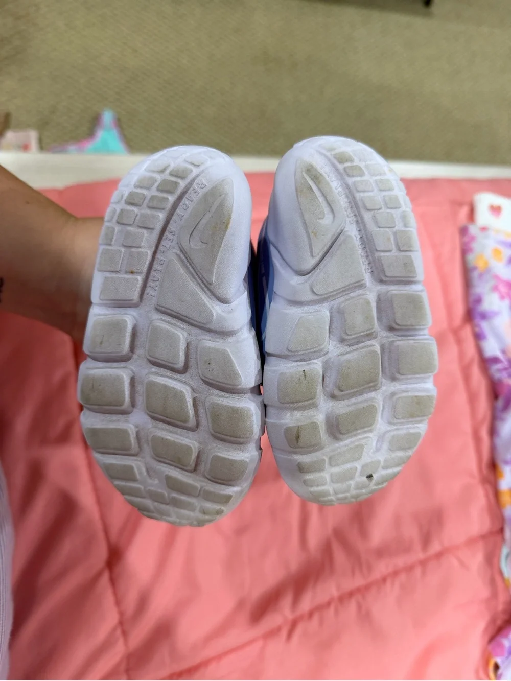 Nike Kids' Purple Slip-On Athletic Shoes